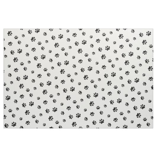 Muster für schwarze Paws Stoff (Fat Quarter (45,7 x 55,9 cm))