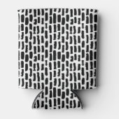 Muster für schwarze Pinselstriche Dosenkühler (Vorderseite)