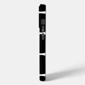 Muster für schwarze Punkte - Benutzerdefiniertes e Case-Mate iPhone Hülle (Rückseite / Links)