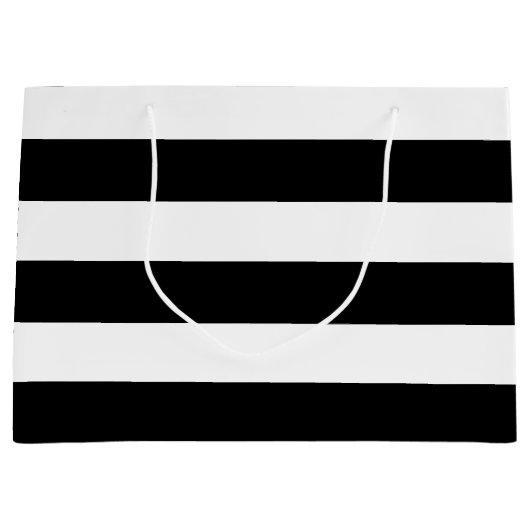 Muster für schwarze Streifen {Wahl der Hintergrund Große Geschenktüte (Vorderseite)
