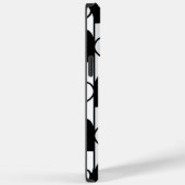 Muster für schwarze und weiße Herzen Case-Mate iPhone Hülle (Rückseite / Rechts)