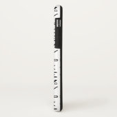 Muster für schwarze und weiße Mathematik-Zeichen u Case-Mate iPhone Hülle (Hinten/Links)