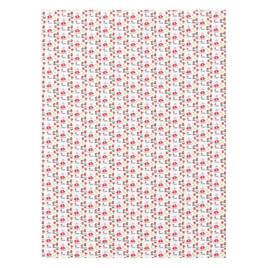 Muster für Schweizer Reisezahlen Tischdecke (Vorderseite)