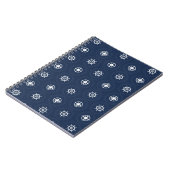 Muster für Seeschiffe Notizblock (Linke Seite)