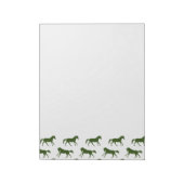 Muster für Seestreitkräfte und Jäger-Galloping-Pfe Notizblock (Rotiert)