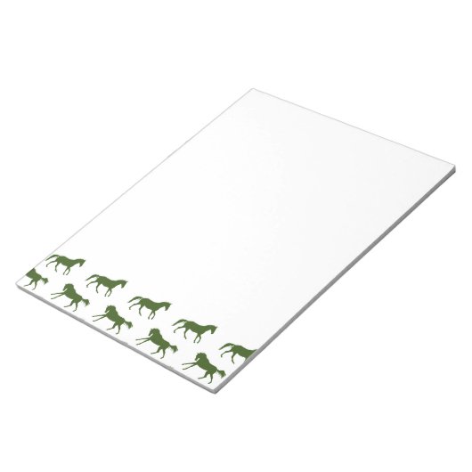 Muster für Seestreitkräfte und Jäger-Galloping-Pfe Notizblock (angewinkelt)