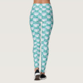 Muster für Segelschiffe Leggings (Rückseite)