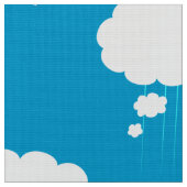 Muster für Sky Blue Airplane Stoff (Nahaufnahme)