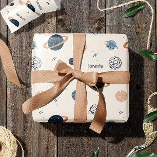 Muster für Sonnensysteme Geschenkpapier