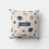 Muster für Sonnensysteme Kissen (Vorderseite)