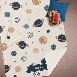 Muster für Sonnensysteme Sherpadecke