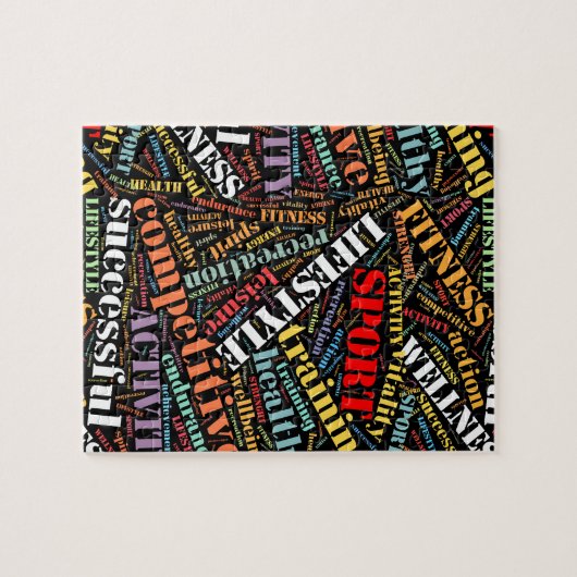 Muster für Sport Puzzle (Horizontal)