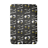 Muster für Sportbriefe für Holzstock Badematte (Vorderseite Vertikal)