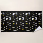 Muster für Sportbriefe für Holzstock Strandtuch (Vorderseite)