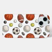 Muster für Sportgeräte Case-Mate iPhone Hülle (Rückseite (Horizontal))