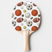 Muster für Sportgeräte Tischtennis Schläger (Vorderseite)