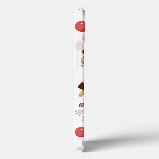 Muster für süße und salzige Leckereien Case-Mate iPhone Hülle (Rückseite / Rechts)