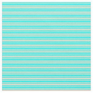 Muster für Tan und Aqua Lines Stoff