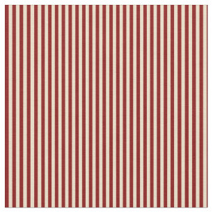 Muster für Tan und Maroon Stripes Stoff