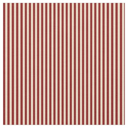 Muster für Tan und Maroon Stripes Stoff (Nahaufnahme)