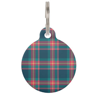 Muster für Tartan Haustiermarke