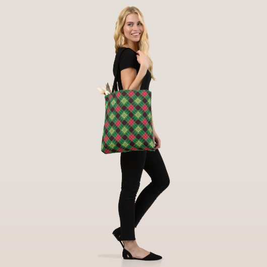Muster für Tartan Tasche (Am Model)
