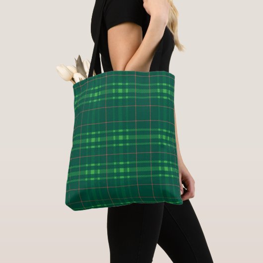 Muster für Tartan Tasche (Von Nahem)