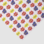 Muster für Textblasen im Comic Book Seidenpapier (Ausschnitt)