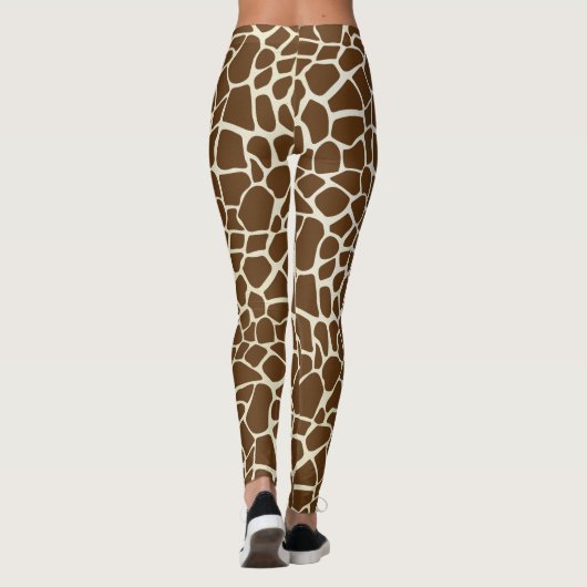 Muster für Tierabdruck Leggings (Rückseite)