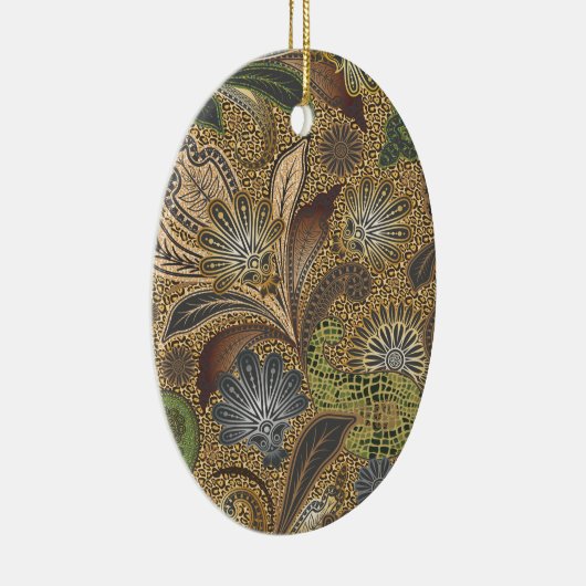 Muster für Tierdruckpaisley Keramikornament (Rechts)