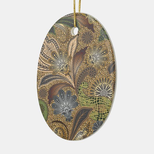 Muster für Tierdruckpaisley Keramikornament (Links)