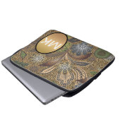 Muster für Tierdruckpaisley Laptopschutzhülle (Vorne Knopf)