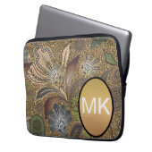 Muster für Tierdruckpaisley Laptopschutzhülle (Vorderseite Links)