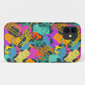 Muster für tierische Silhouetten Case-Mate iPhone Hülle (Rückseite (Horizontal))