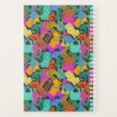 Muster für tierische Silhouetten Planer (Rückseite)