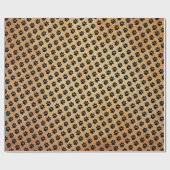 Muster für Tierpfade Geschenkpapier (Flach)