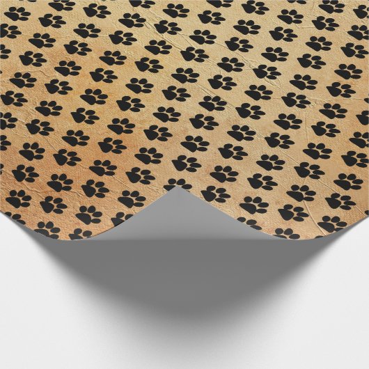 Muster für Tierpfade Geschenkpapier (Ecke)