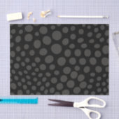 Muster für Tierzeichen in Schwarz & Grau Seidenpapier (Handwerk)