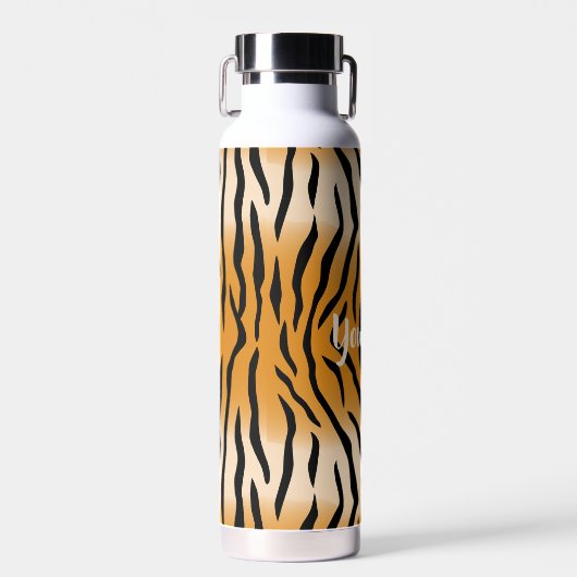 Muster für Tiger-Design mit Kupfer-Vakuum-Isolieru Trinkflasche (Vorne)