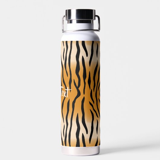Muster für Tiger-Design mit Kupfer-Vakuum-Isolieru Trinkflasche (Rückseite)