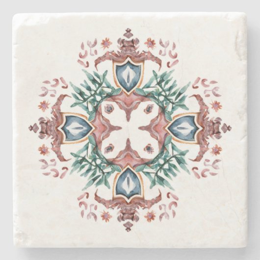 Muster für Tile Steinuntersetzer (Vorderseite)