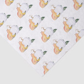 Muster für Tissue Paper Watercolor Fall Woodland Seidenpapier (Ausschnitt)