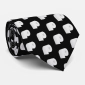 Muster für Toilettenpapier Krawatte (Gerollt)