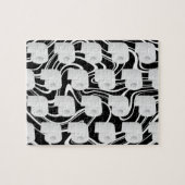 Muster für Toilettenpapier Puzzle (Horizontal)