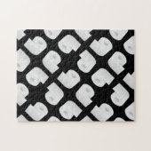 Muster für Toilettenpapier Puzzle (Horizontal)