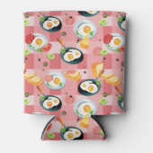 Muster für Tomaten und frittierte Eier Dosenkühler (Vorderseite)