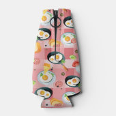 Muster für Tomaten und frittierte Eier Flaschenkühler (Rückseite)