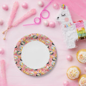 Muster für Tomaten und frittierte Eier Pappteller (Party)