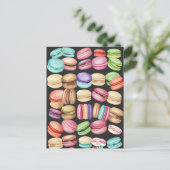 Muster für trendige und künstlerische Aquarellbild Postkarte (Stehend Vorderseite)