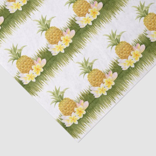 Muster für tropische Ananas Seidenpapier (Ausschnitt)